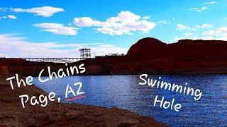 Arizona Trip Part 4: Page Arizona The Chains swimming hole