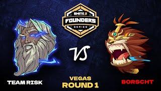 Team Risk vs Borscht - SMITE 2 Founder's Series Las Vegas - Match 1 - Round 1