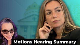 Karen Read Motions Hearing Summary