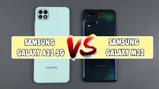 Samsung Galaxy A22 5G vs Galaxy M32 | SpeedTest and Camera comparison