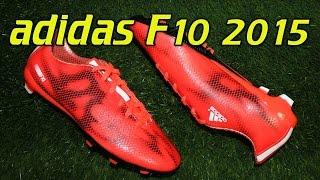 Adidas F10 2015 Solar Red - Review + On Feet