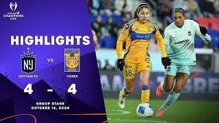 Gotham FC vs Tigres | 2024/25 Concacaf W Champions Cup | Group Stage