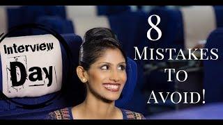 Cabin Crew/Singapore Airlines Interview Day: 8 mistakes to avoid