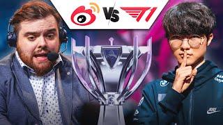 LA GRAN FINAL DE LOS WORLDS 2023 DESDE SEÚL | Weibo vs T1