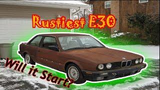 BMW E30: Will it start after sitting for years? | NEW PROJECT