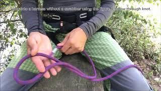 How to tie Figure 8 knot and Figure eight follow through knot