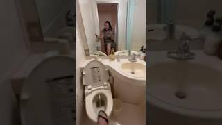 Japanese Toilet  situation gone wrong #shorts #japan