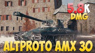 A.P. AMX 30 - 5 Kills 5.8K DMG - On Hyde! - World Of Tanks