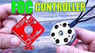 FOC Driver Controller PCB - Slow Brushless Control