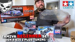 Tamiya RC-Beginner Racing Set TT-02 mit Funke und Tuning  Unboxing und Vorstellung Für Einsteiger