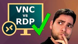 VNC vs RDP Performance Comparison (2022)