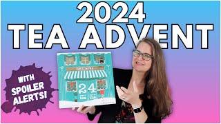 Is DAVIDsTEA 2024 Tea Advent Worth It?  Unboxing with spoiler alerts!