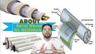 Reverse Osmosis Membrane | about the spiral wound ro membrane | Spiral RO membrane | RO plant ele. |