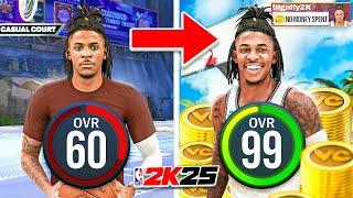 JA MORANT BUILD 60 OVR to 99 OVR in 1 VIDEO (No Money Spent + No MyCareer)