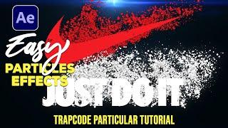 Easy After Effects Tutorial: Particles Logo & Text Animation | Download Free Template