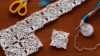 SMALL DELICATE CROCHET MOTIFS for the future sundress