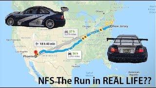 Driving NFS M3 GTR 2800 Miles Across USA!!