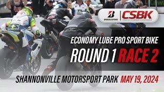 2024 Bridgestone CSBK - Economy Lube Pro Sport Bike Round 1, Race 2 at Shannonville