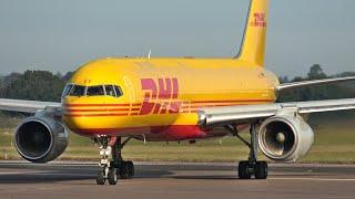 Early Morning 757 Departure at Norwich Airport