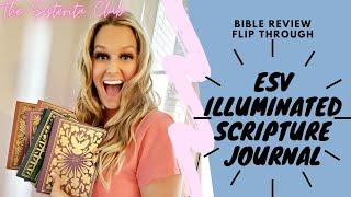 ESV Illuminated Bible Journal Flip Through