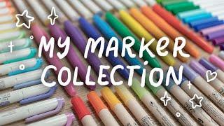MY UPDATED MARKER COLLECTION! (w/ Swatches & Reviews)