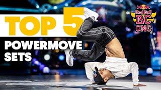 TOP 5 POWERMOVE ROUNDS at the Red Bull BC One World Final