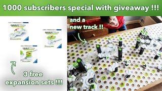 Gravitrax Guys 1000 subscribers special (track) with giveaway !!!