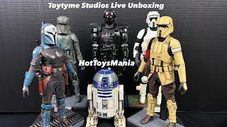 Toy Tyme Studios Live Unboxing - Hot Toys Mania!!