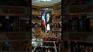 Shopping Mall Indoor Giant Transparent LED Screen