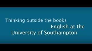 English at the University of Southampton