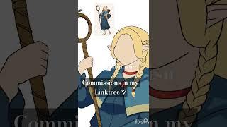 I wanna make some long form content, any suggestions? #deliciousindungeon #art#marcille #art
