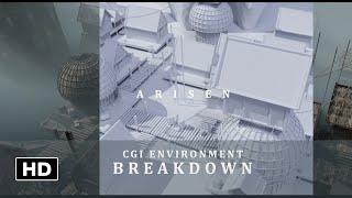 Blender CGI Environment Breakdown "Arisen"  By Akhil Aky