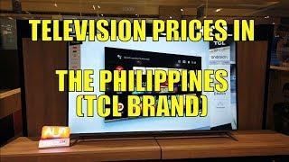 Television Prices In The Philippines (TCL Brand)