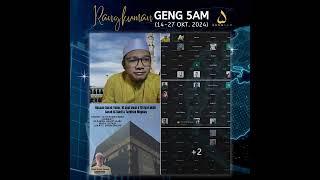 Rangkuman Geng5AM (14 - 27 OKT. 2024)