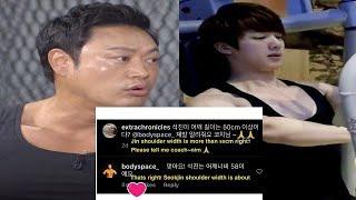 Yang Chi Seung(BTS Jin's personal trainer), Celebrity Trainer Reveals Jin’s Real Measurements