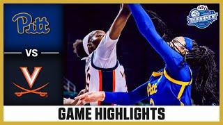 Pitt vs. Virginia Game Highlights | 2025 Ally ACC Women's Basketball Tournament