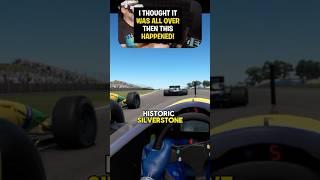 Thought it was all OVER. Then THIS happened! #simracing #gaming #shorts