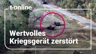 Ukrainischer Durchbruchsversuch scheitert – wertvolle Panzer zerstört