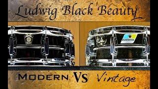 Ludwig Black Beauty: Modern Vs. Vintage