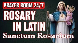   Rosary In Latin Prayer Room ︎ Sanctum Rosarium 24/7