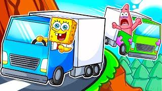 Truck Driving DISASTERS With SpongeBob & Patrick in Roblox!