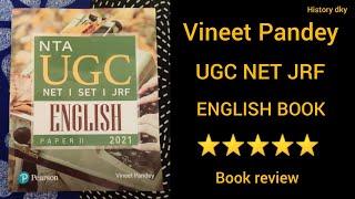 vineet Pandey ugc net English book [book review]