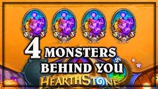 4 Monsters Behind You  ~ Kobolds & Catacombs ~ Hearthstone: heroes of warcraft (video game)