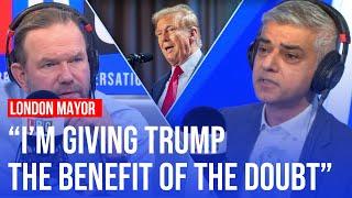 Sadiq Khan backtracks on Donald Trump criticism | LBC