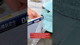 The Magic Adhesive That Instantly Stops Water Leaks #tools #adhesive #fix