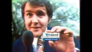 Trident Sugarless Gum Commercial (1976)