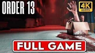 ORDER 13 | Full Game Movie | Longplay Walkthrough Gameplay | No Commentary | HORROR GAME