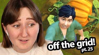 my sim lived *completely* off the grid... and here's what happened (Series Finale)