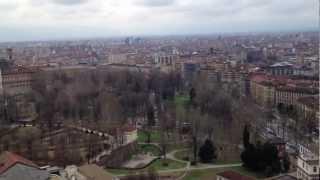 Turin (Italy) - Roundview from the top of Mole Antonelliana