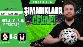 Beşiktaş 5-0 Galatasaray | Şımarıkların İktidarı... Van Bronckhorst Şov, Kifayetsizler, Yardakçılar